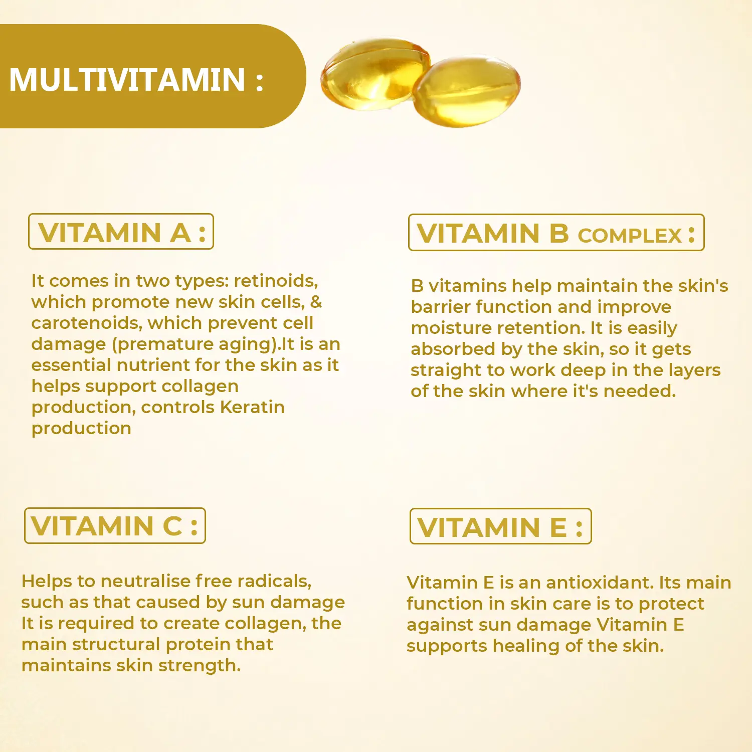 24k Gold Multivitamins