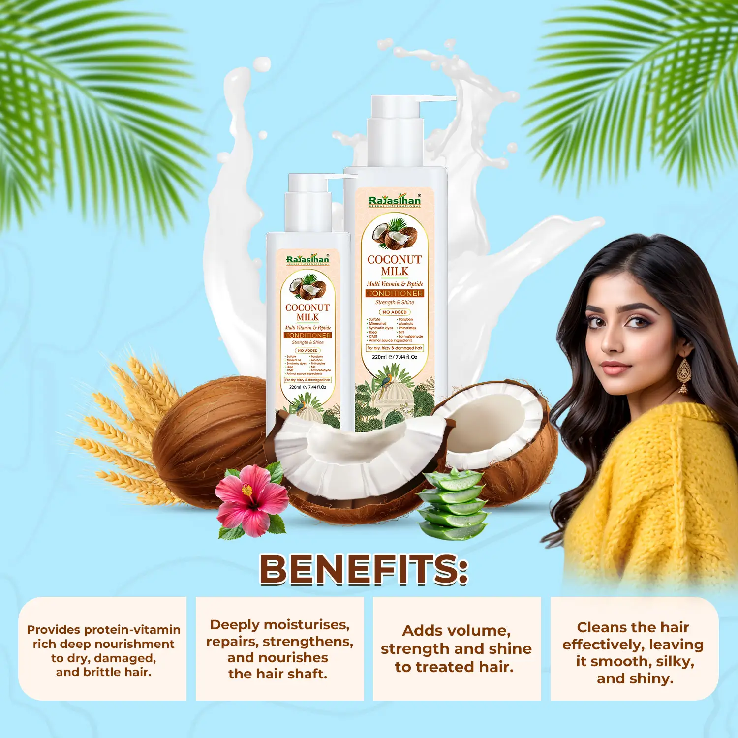 Benifits Of Coconut Milk Conditioner