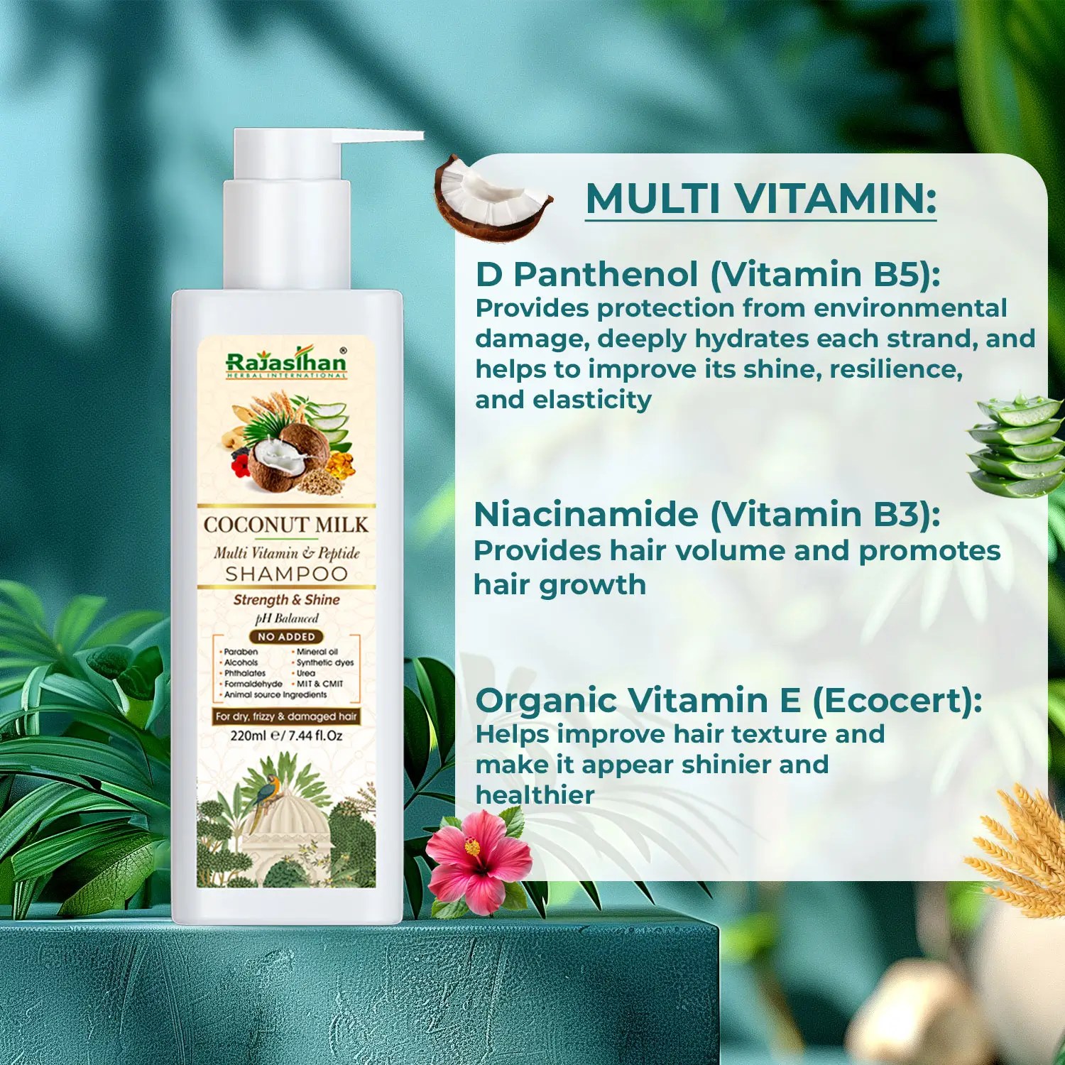 Coconut Milk Multi Vitamin And Peptide Conditioner Multi Vitamin