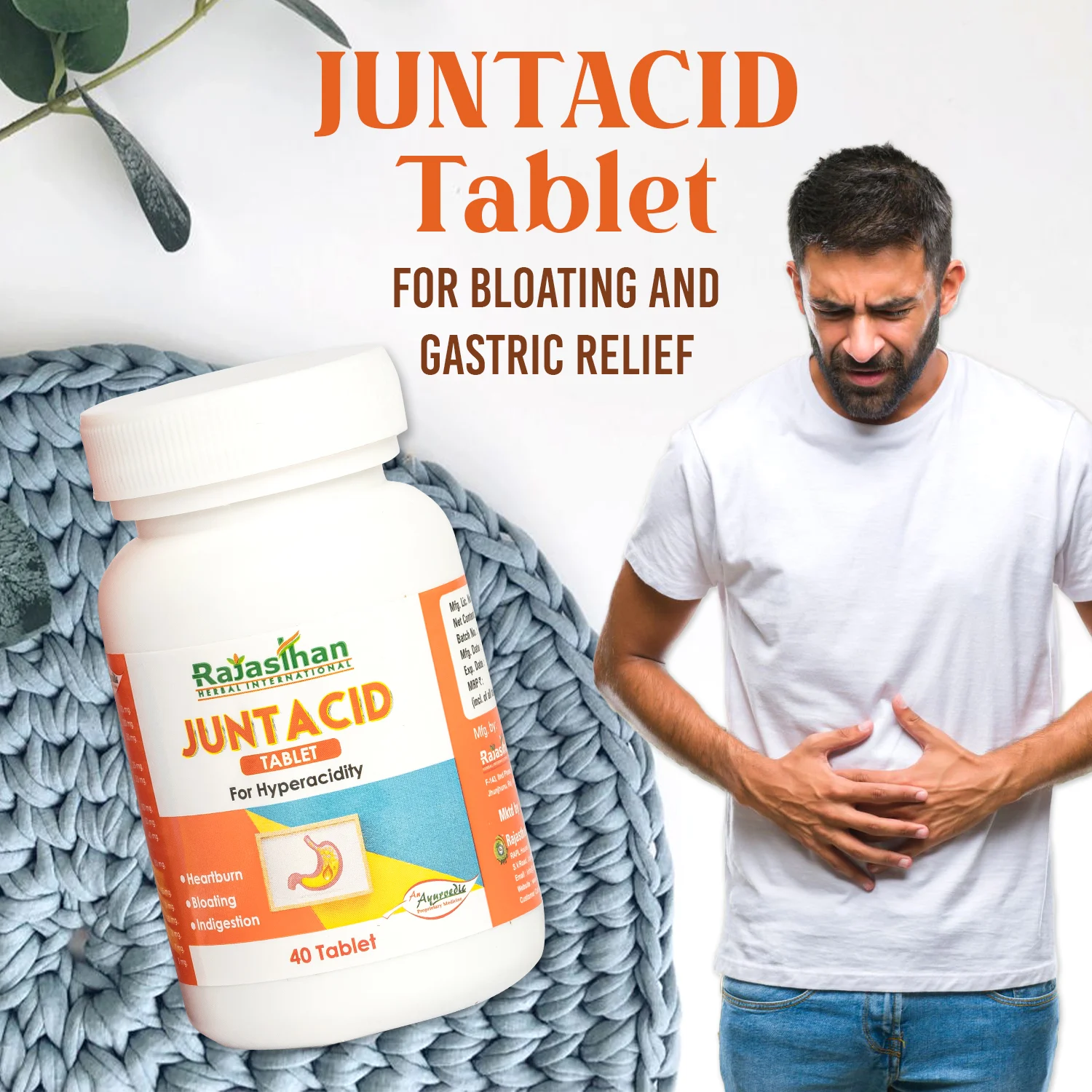 Juntacid Tablet For Bloating And Gastric Relief