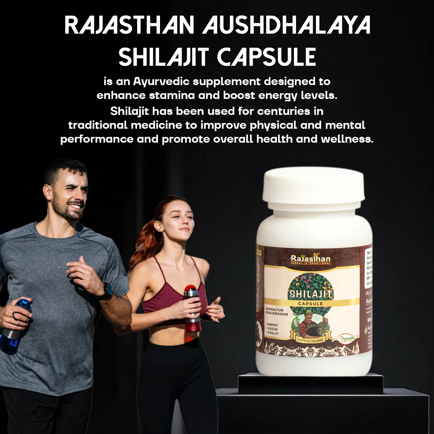 Rajasthan Aushdhalaya Shilajit Capsule